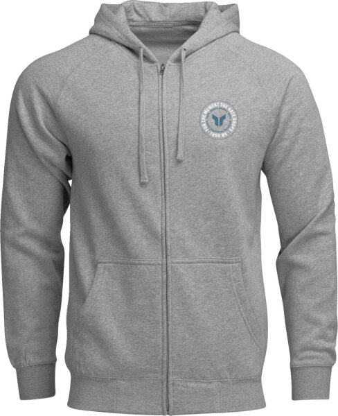 Thor Bluza z kapturem Zip Up Badge Htr Grey Sm