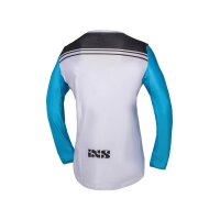 iXS Trigger MX Jersey 4.0 hellgrau-türkis-anthrazit