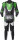 GMS Leather Suit GRC-1 1PCS black-white-green 48H