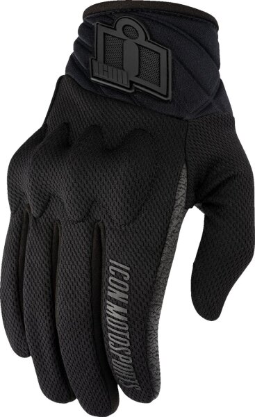 ICON Glove Wm Anthem 3 Black size: 2XL