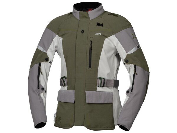 Damska kurtka laminowana iXS Venture-STX 1.0 jasnoszaro-oliwkowa