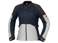 iXS Damen Tourster-BigAir 1.0 Jacke hellgrau-blau-rot