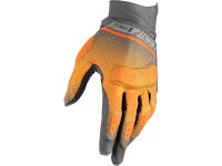 Guanti Leatt ADV X-Flow 5.5 corto V25 arancio-grigio 3