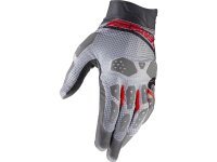 Guanti Leatt ADV X-Flow 5.5 corto V25 beige-grigio-rosso 3