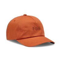 Fox Wordmark Verstellbar Mütze Orange
