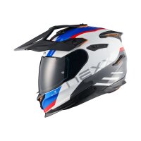 Nexx-hjelm Y.TRAVL QUEST WHITE.BLUE.RED