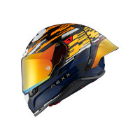 Nexx hjelm X.R3R GLITCH RACER CARBON ORANGE.BLUE