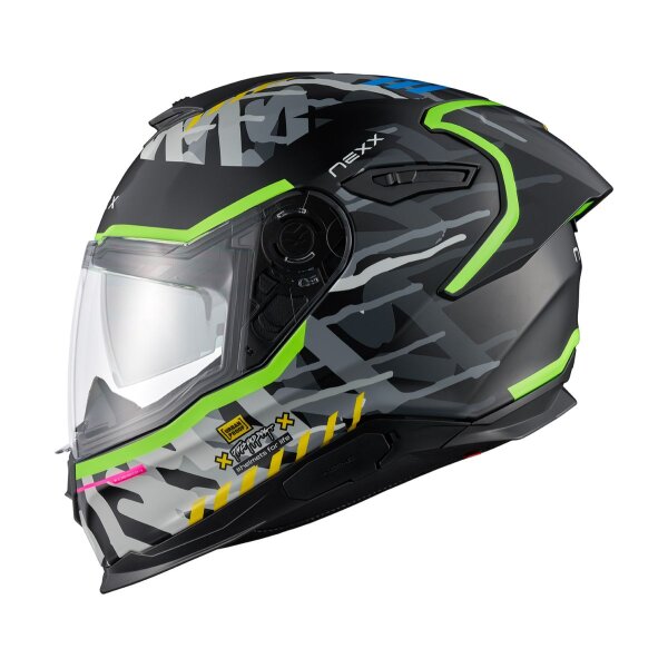 Kask Nexx Y.100R Urbangram czarny matowy