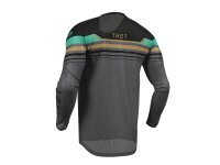 Thor Jersey Launchmode Vented Raptor 
Schwarz/Charcoal