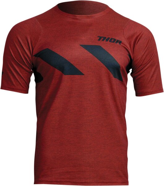 Thor Jersey Assist Short-Sleeve Hazard 
Brick/Heather