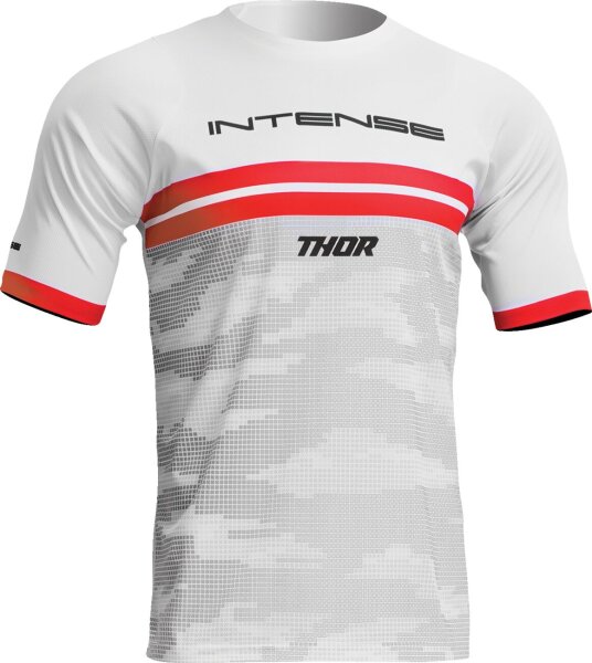 Thor Jersey Intense Short-Sleeve Decoy 
White/Camo
