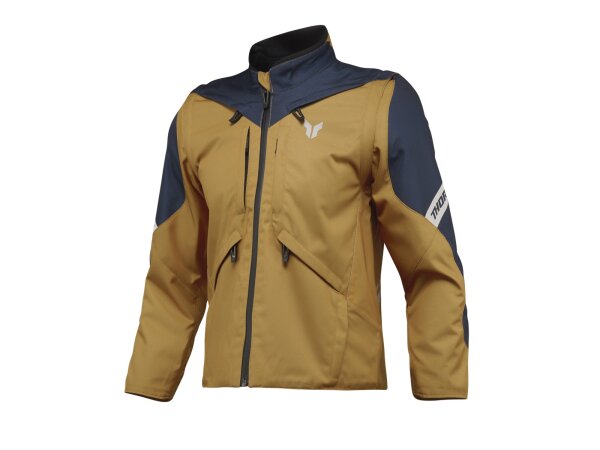 Chaqueta Thor Mujer Terrain Caramel/Midnight
