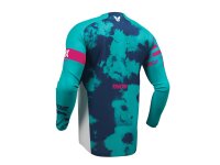 Thor Jersey Launchmode Bleach Weiss/Aqua