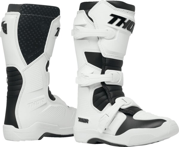 Thor Stiefel Damen Blitz Xr Weiss/Schwarz