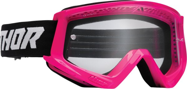 Gogle Thor Combat Racer Kids Flo Pink/Black