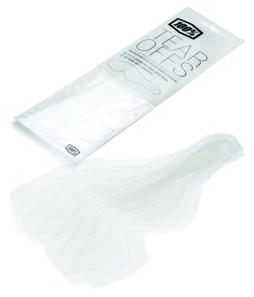 100% Abreißscheiben/Tear-Offs Racecraft/Accuri/Strata Laminiert 2 x 7 stk.