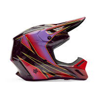 Fox V3 Rs Canvas Helm [Rd]