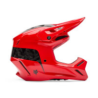Fox V3 Rs Fracture Helm [Flo Red]