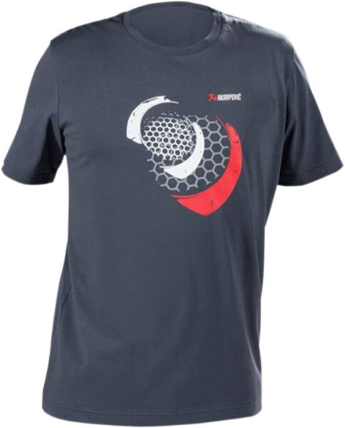 Akrapovic T-Shirt Men Mesh Bl/Gr 3Xl