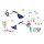 Blackbird Racing Graphic Kit Husky Factory 25