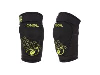 Oneal Dirt Youth Knee Guard Black/Neon Yellow