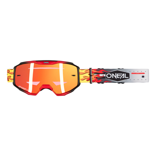 Oneal Lunettes B-10 Hr Multicolores - Rouge Radium