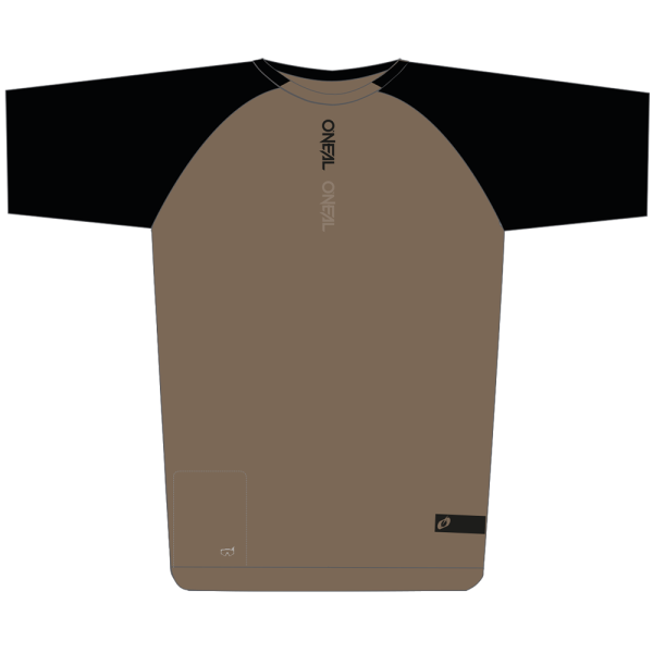 Oneal Pin It Maglia V.26 Nera/Marrone
