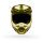 Fox V1 Image Print Helm [Pr Ylw]