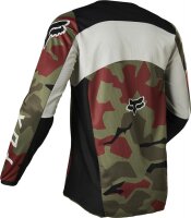 Fox 180 BNKR Jersey [GRN CAM] Størrelse: M