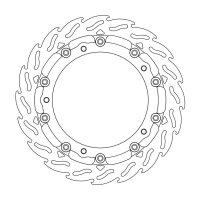 MOTO-MASTER Brake Disc Flame Racing Ft L