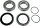 Kit de cojinetes de rueda trasera Moose Racing Hard-Parts