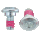 Kit de boulons de disque de frein Bolt Kawasaki & Suzuki 14 pièces