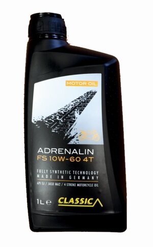 Classic Oil Aceite de motor Adrenalin Fs 10W-60 4T