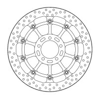 Moto-Master Bremsscheibe Float Round R 113205