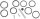 Parts Unlimited Kit di riparazione pinze freno PU09-452P