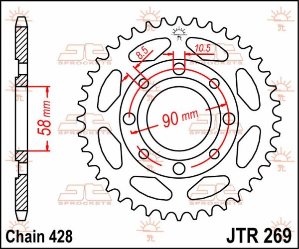 Pignone JT 39T 428 JTR269.39