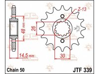 JT Ritzel 17T 530 JTF339.17
