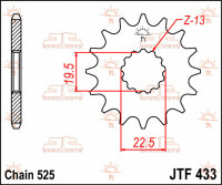 JT Ritzel 14T 525 JTF433.14