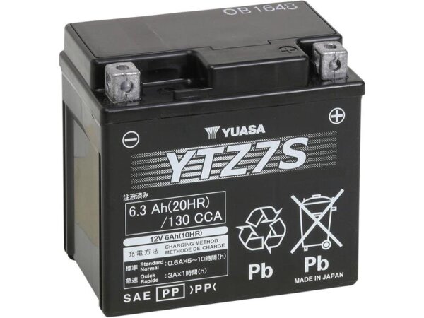 Yuasa batteri Ytz7S Yuasa Agm