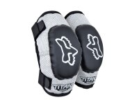 Fox Peewee Titan Kinder Ellbogen Black/Silver