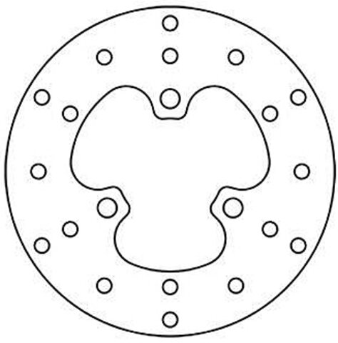 TRW Bremsscheibe Trw Rund Starr Abe