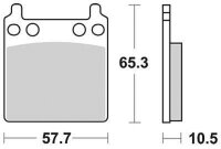 TRW Bremseklods Trw Organ. Mcb 63