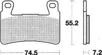 Klocki hamulcowe TRW Carbon Mcb 703 Crq
