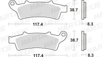 Pastiglie freno TRW Trw Organ. Mcb 726
