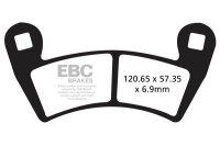 EBC Pastillas de Freno Carbono Enduro FA452TT