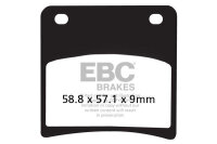 EBC Brake Pad Vee Semisntrd