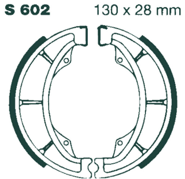 EBC Bremsbacken S602