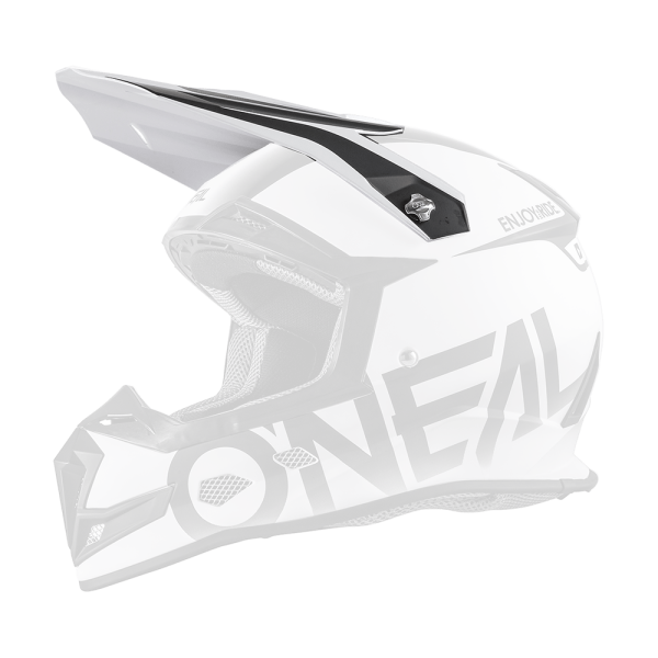 Oneal Ersatzvisier 5SRS BLOCKER Helm schwarz/weiss