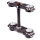 Xtrig Gabelbrücken-Kit Rocs Pro Offset 20-22 Black 40505009