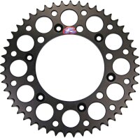 Renthal chain wheel Alu Schwarz Kawasaki KX 80/85 1986-...